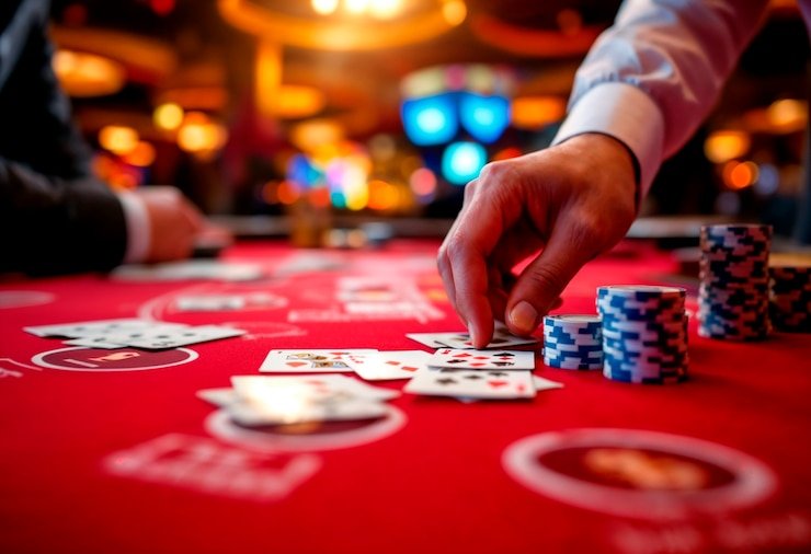 Live dealer casino table games on php888